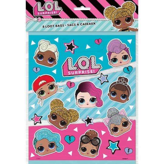 Lol Surprise Favor Bags Lol Surprise Party Supplies Lol Surprise Favor Bags Lol Surprise Party Supplies